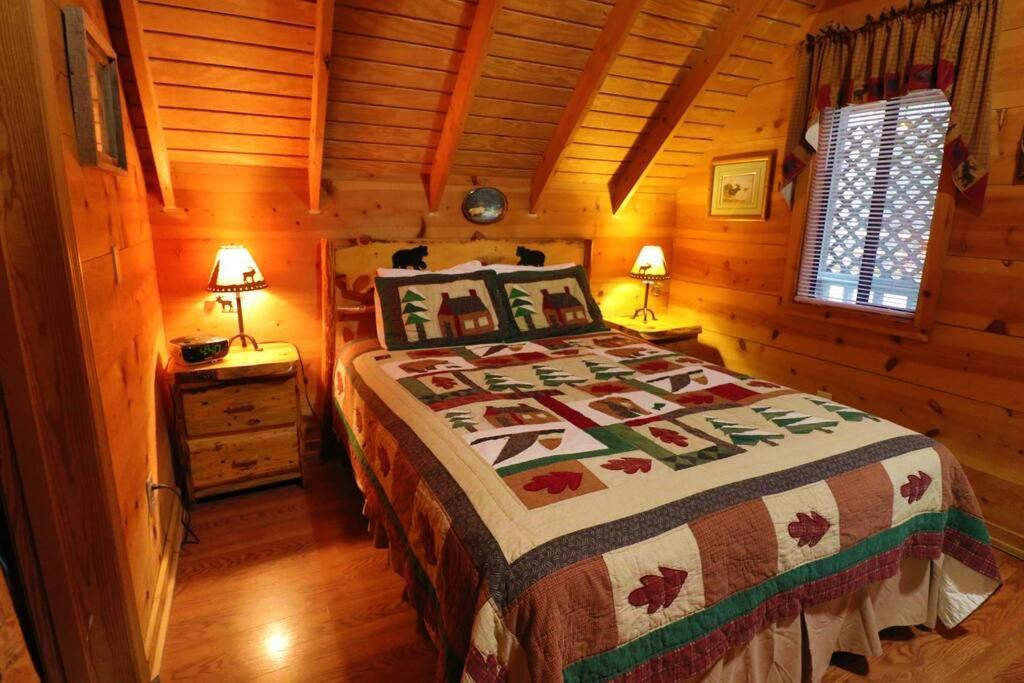 Cute Updated Mountain Cabin Fireplace #3 海伦 外观 照片