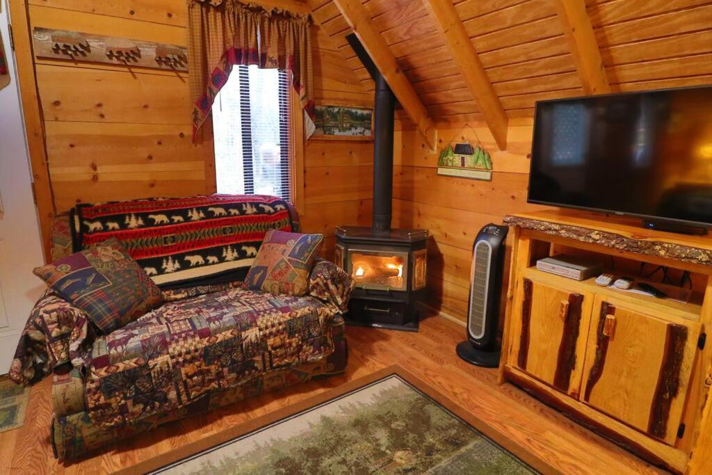 Cute Updated Mountain Cabin Fireplace #3 海伦 外观 照片