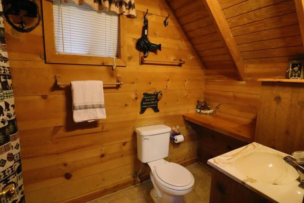 Cute Updated Mountain Cabin Fireplace #3 海伦 外观 照片