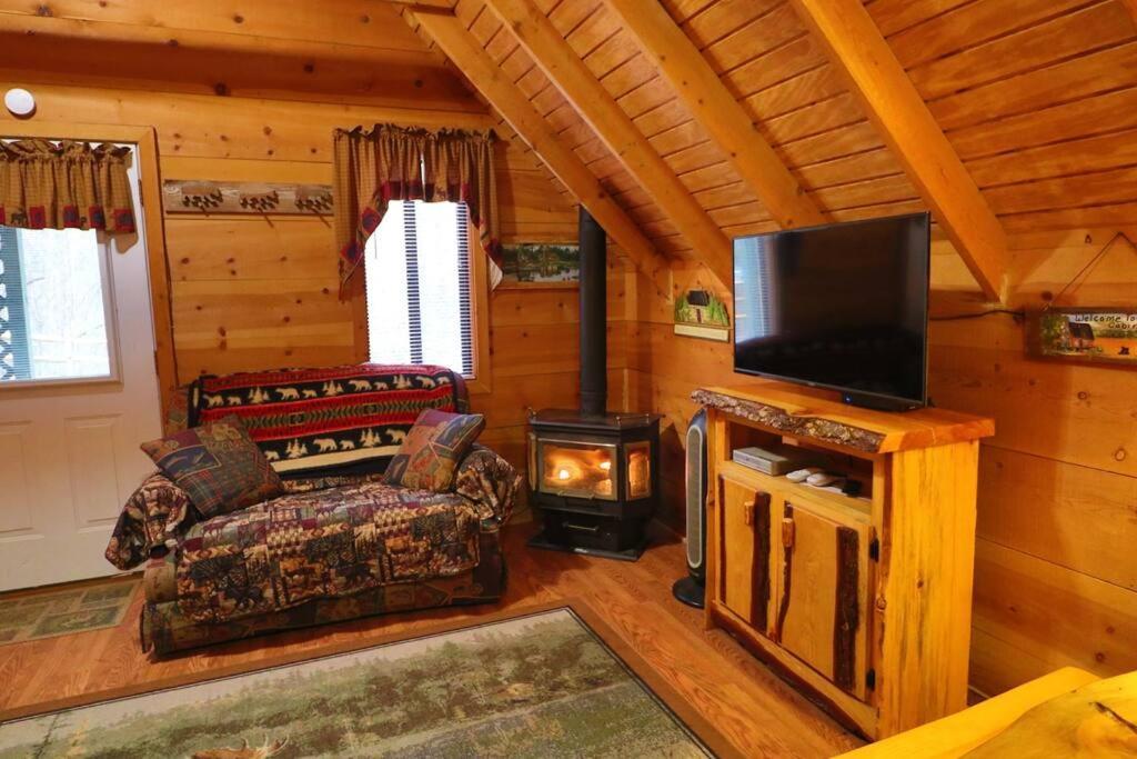 Cute Updated Mountain Cabin Fireplace #3 海伦 外观 照片