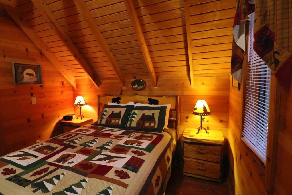 Cute Updated Mountain Cabin Fireplace #3 海伦 外观 照片