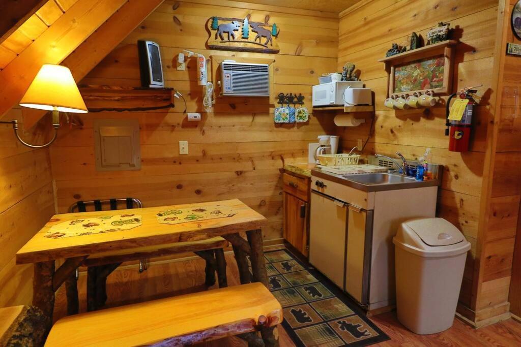 Cute Updated Mountain Cabin Fireplace #3 海伦 外观 照片